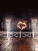 Комплект пиротехнических фонтанов, вертушек, огнепада и огненных фигур на свадьбу от Aurum show 3