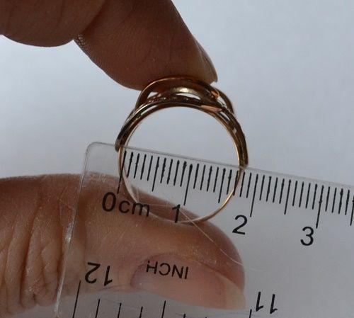 Палец по окружности 70 мм какой размер кольца