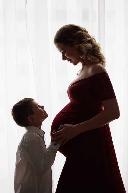 Идеи фотосессии для беременных дома