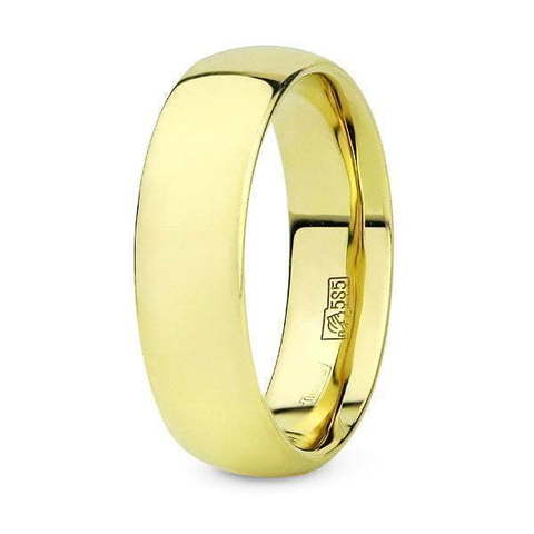 Обручальное кольцо 10280Ж из Желтое золото от Ювелирный салон Юверос 1