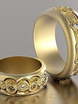 Обручальные кольца VGOK0098 из Желтое золото от Ювелирный Дом Версаль 1