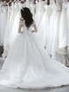 Супер пышное свадебное платье с рукавом Lori. Силуэт Пышное. Цвет Белый / Молочный. Вид 7