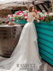 Свадебное платье Мадейра. Силуэт А-силуэт. Цвет Белый / Молочный. Вид 2