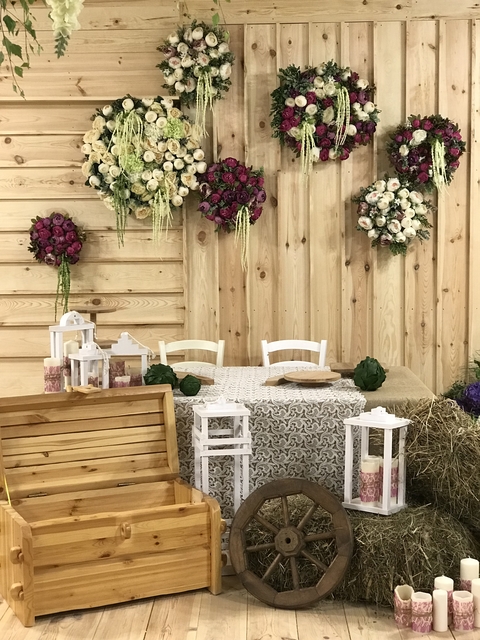 Весенняя / Летняя, Рустик, Эко в Ресторан / Банкетный зал от Garden Poetry event and decor 1