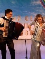 Шоу-дуэт аккордеонистов Мирослав и Владислава на свадьбу 1