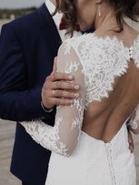 Анастасия Калюжная на свадьбу 1