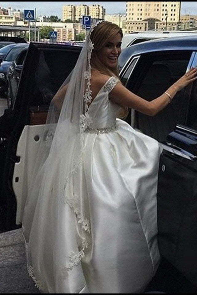 Ксения бородина в свадебном платье