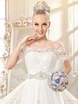 Свадебное платье ME010Y1. Силуэт А-силуэт. Цвет Белый / Молочный. Вид 3
