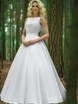 Свадебное платье Флер 2. Силуэт А-силуэт. Цвет Белый / Молочный. Вид 1