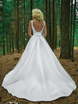 Свадебное платье Флер 2. Силуэт А-силуэт. Цвет Белый / Молочный. Вид 2
