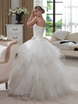 Свадебное платье 672. Силуэт Пышное, А-силуэт. Цвет Белый / Молочный. Вид 2