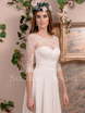 Свадебное платье Linda. Силуэт Прямое. Цвет Белый / Молочный. Вид 3