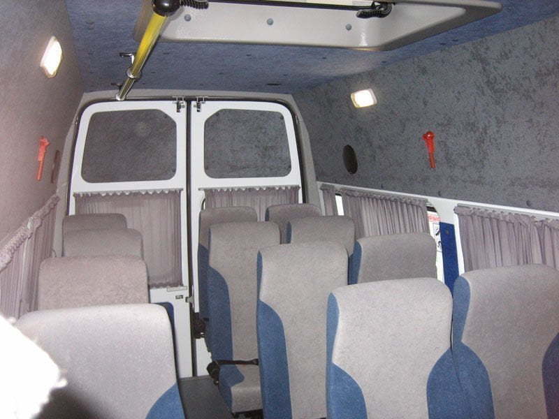 2007 ford transit пассажирский салон