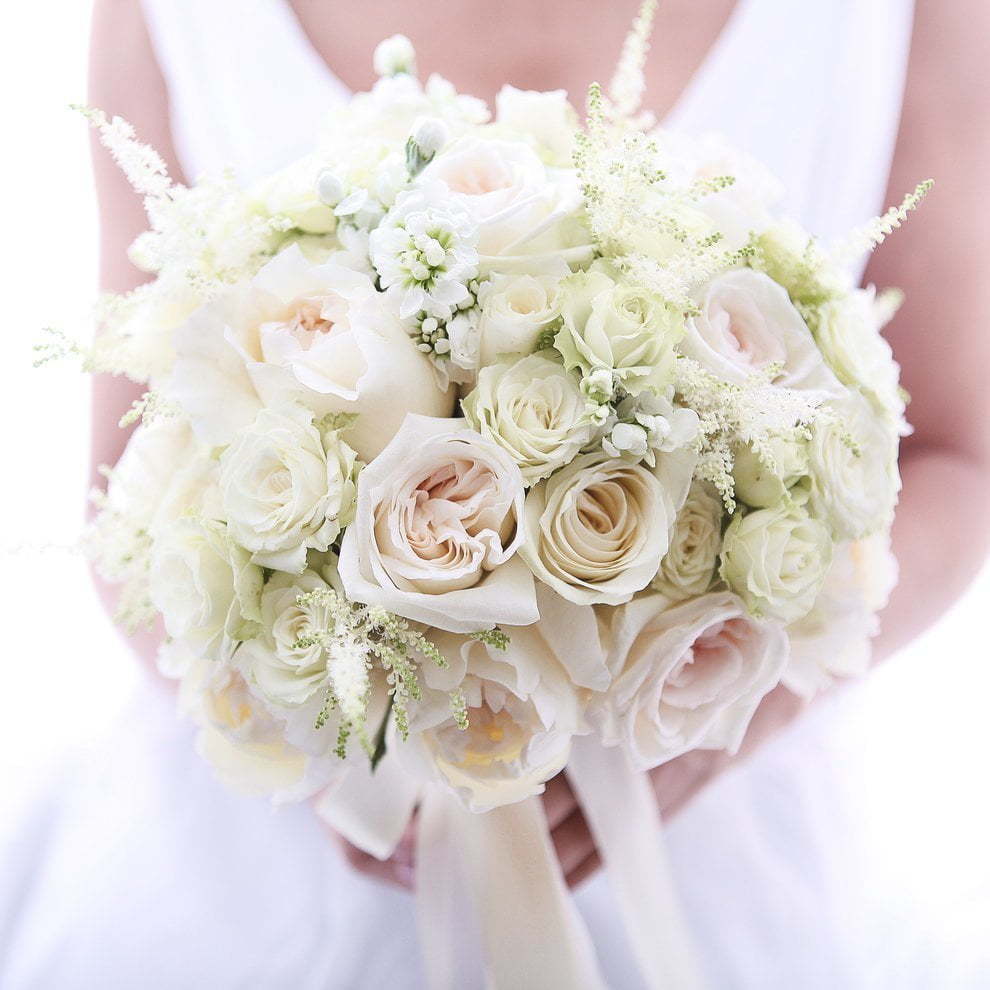 Цветы невесты букет фото