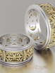 Обручальные кольца VGOK0178 из Комбинированные от Ювелирный Дом Версаль 4